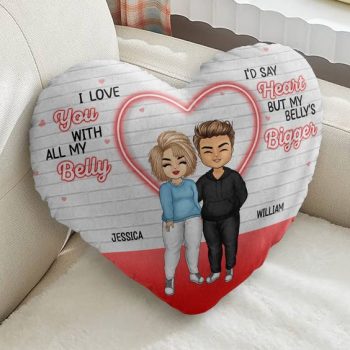 Couple Heart Pillow - Image 2