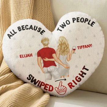 Couple Heart Pillow - Image 3