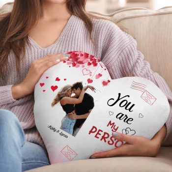 Couple Heart Pillow